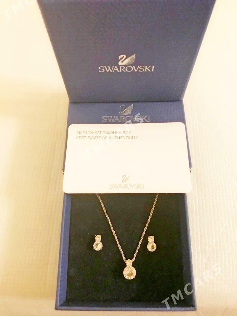 Комплект Swarovski новый. Оригинал - Aşgabat - img 1