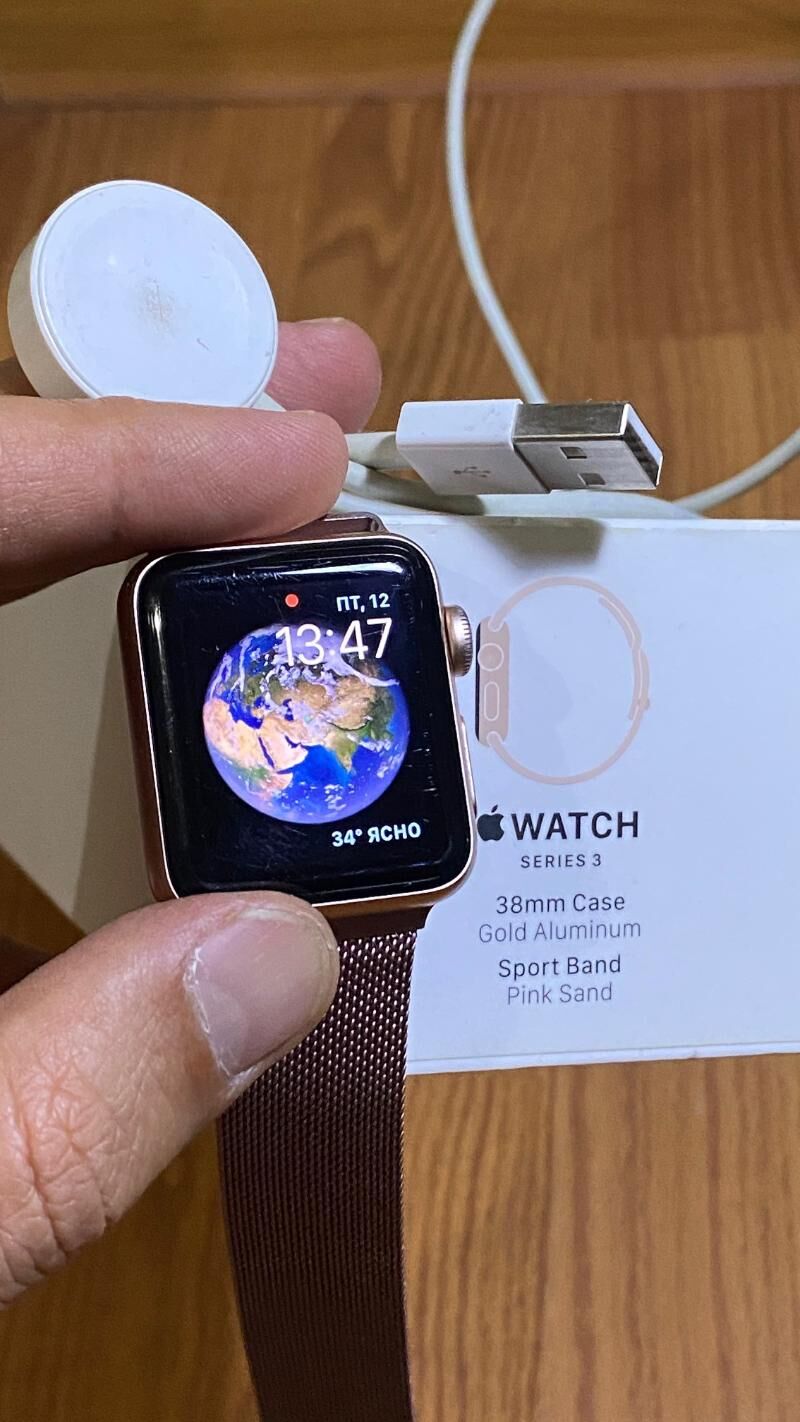 iPhone Applewatch 3 Gold 90% - Мары - img 10