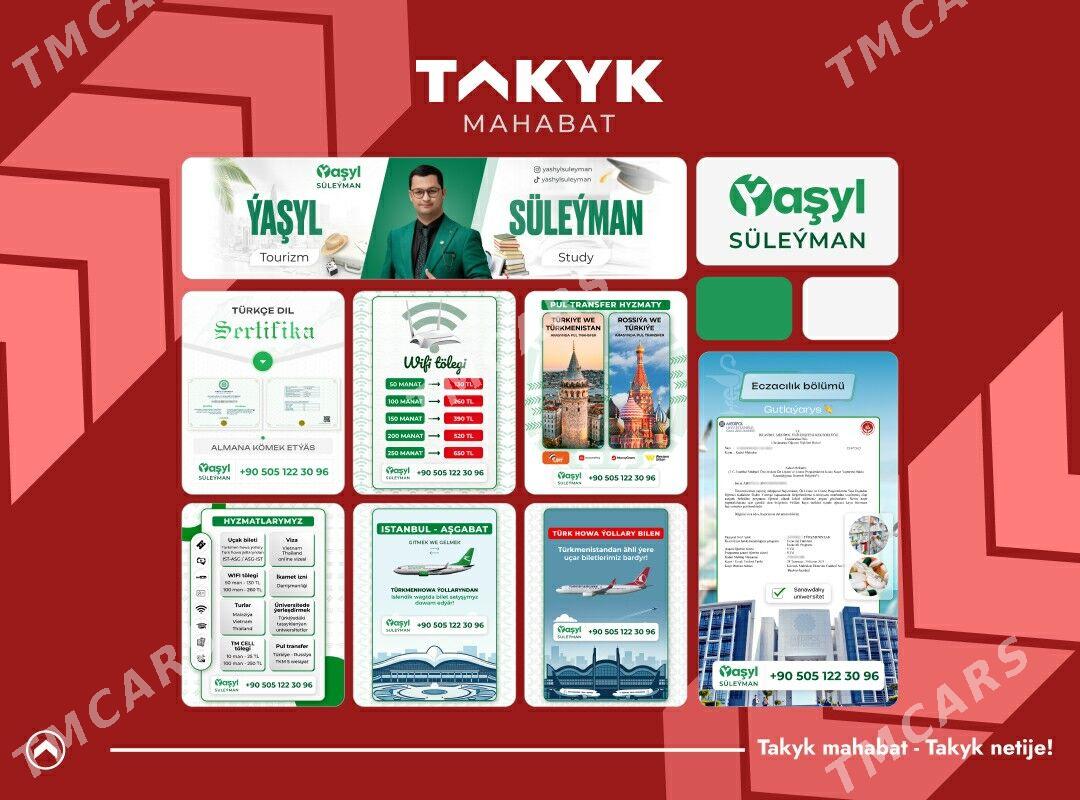 Sosial Media Dizaýn Hyzmaty - Ашхабад - img 3