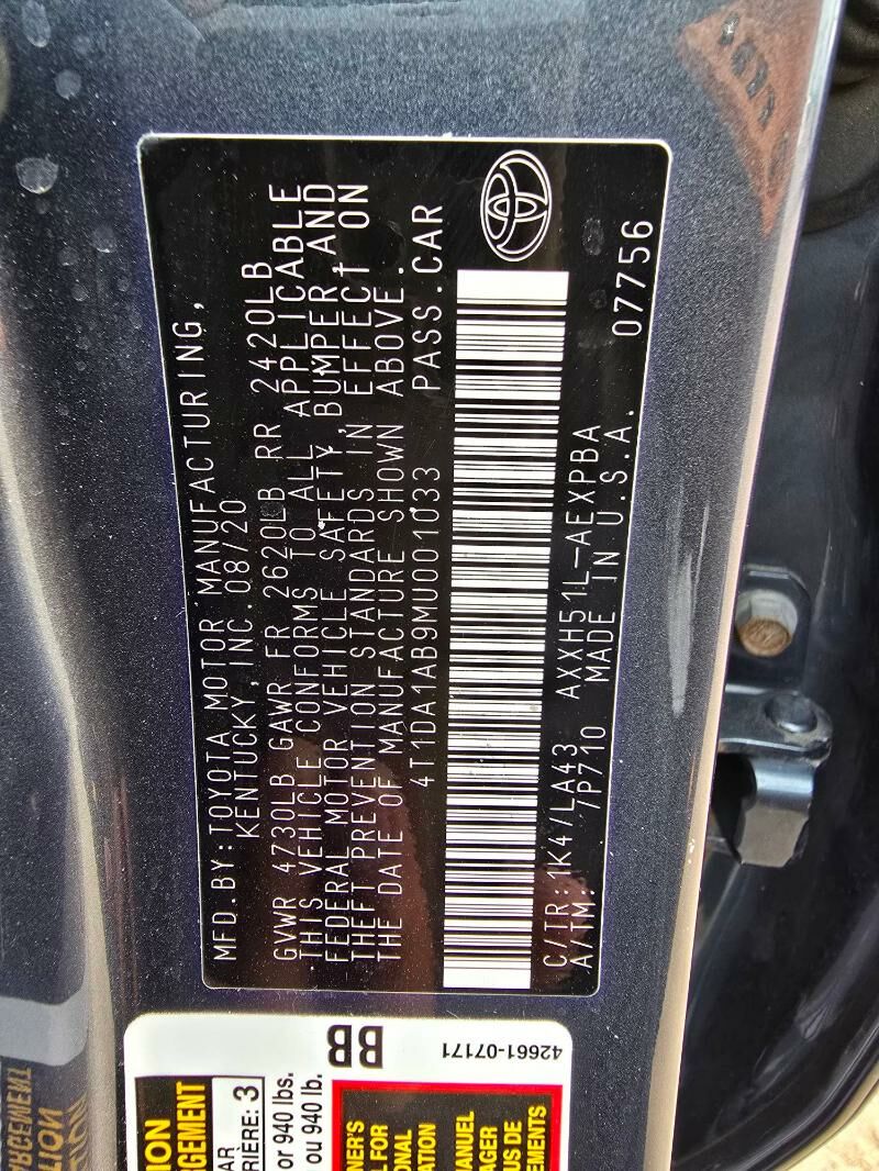 Toyota Avalon 2020 - 385 000 TMT - Дашогуз - img 11