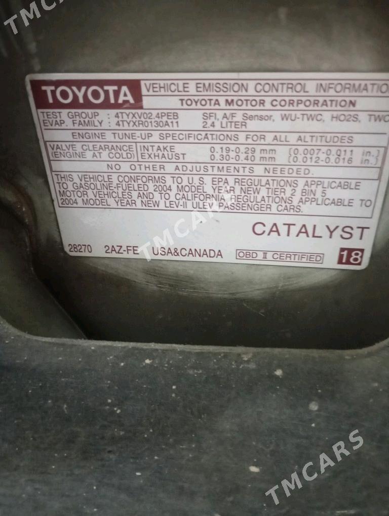 Toyota Camry 2004 - 150 000 TMT - Мары - img 4