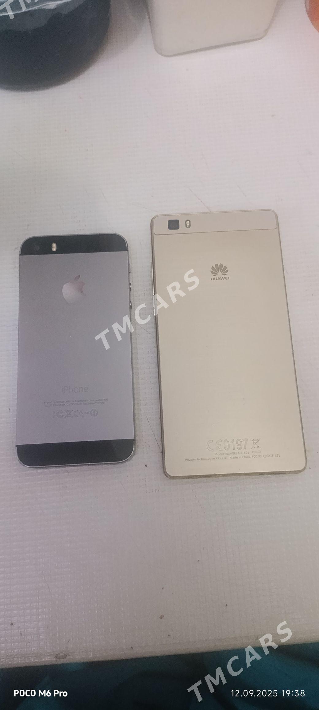 Iphone 5s и Huawei p8 lite - Туркменбаши - img 2