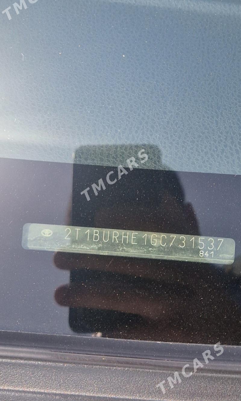 Toyota Corolla 2016 - 185 000 TMT - Ашхабад - img 5
