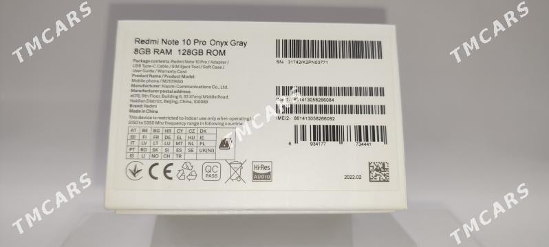 REDMI NOT 10PRO 8+3/128 GL.CNI - Parahat 7 - img 6