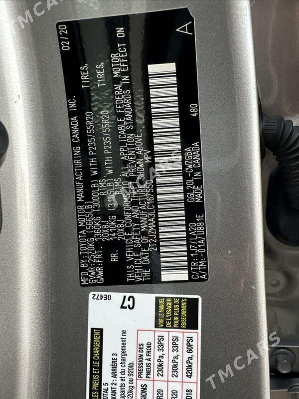 Lexus RX 350 2020 - 638 000 TMT - Mary - img 9