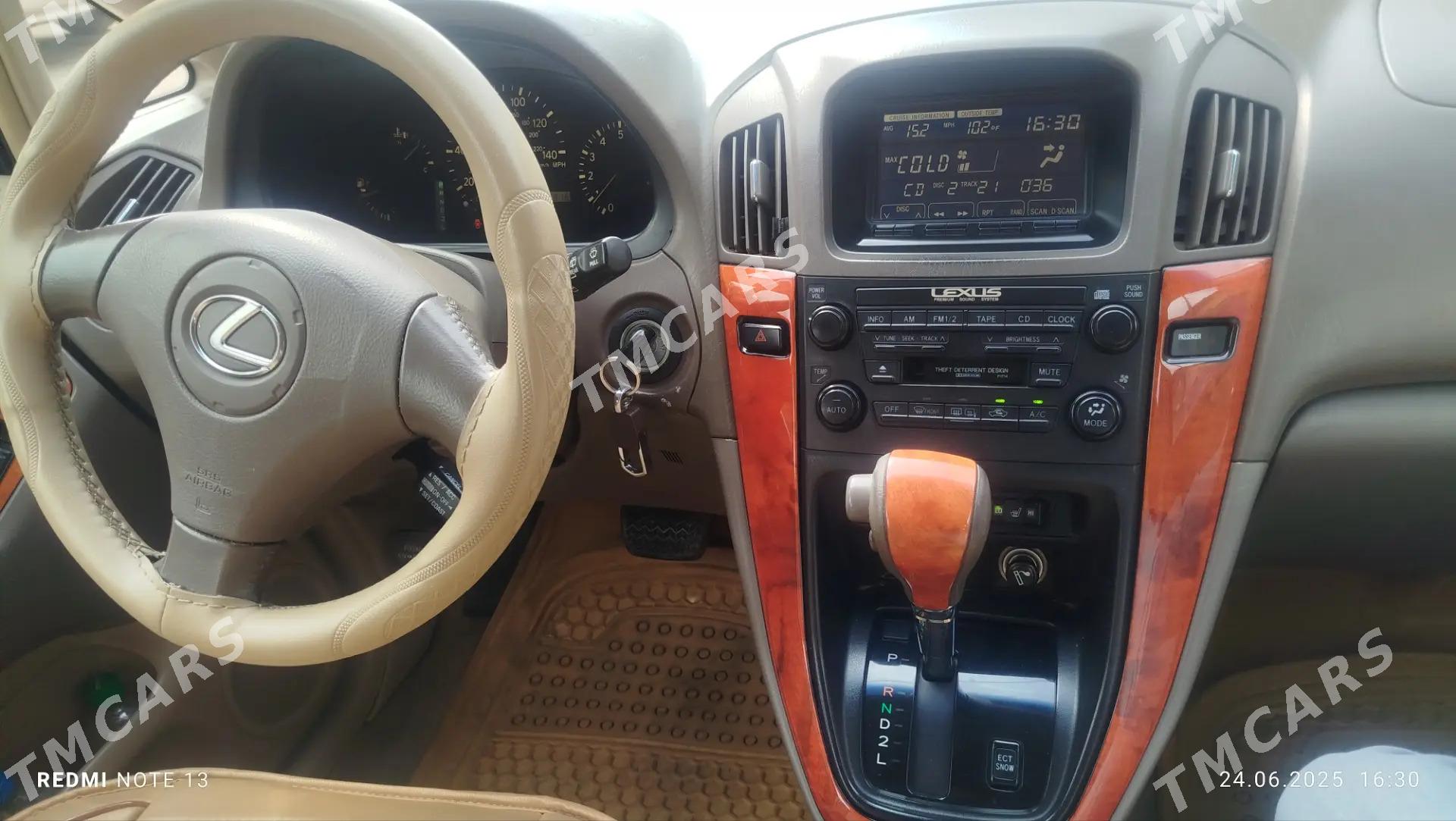 Lexus RX 300 2002 - 240 000 TMT - Кёнеургенч - img 3