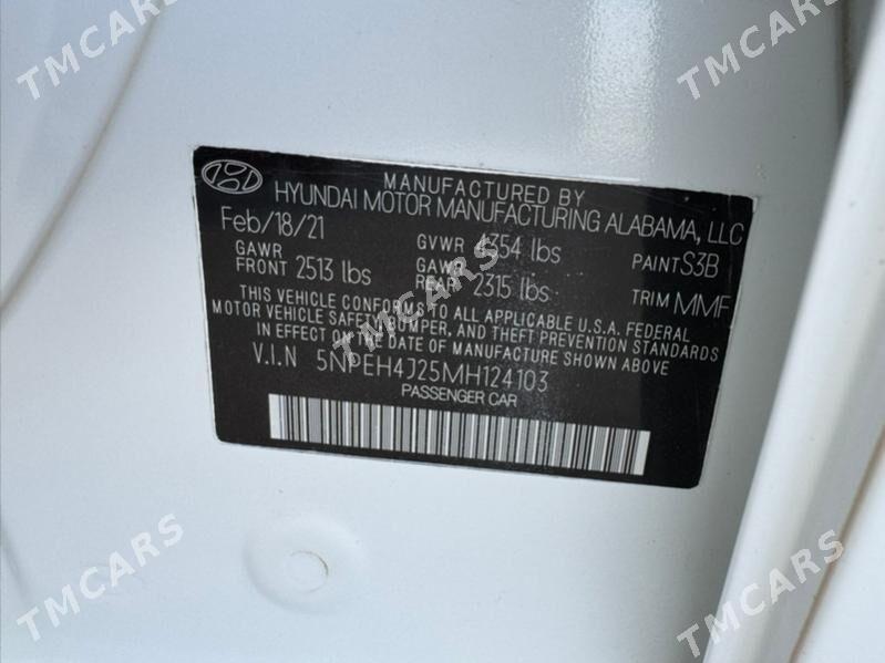 Hyundai Sonata 2021 - 282 000 TMT - Aşgabat - img 9