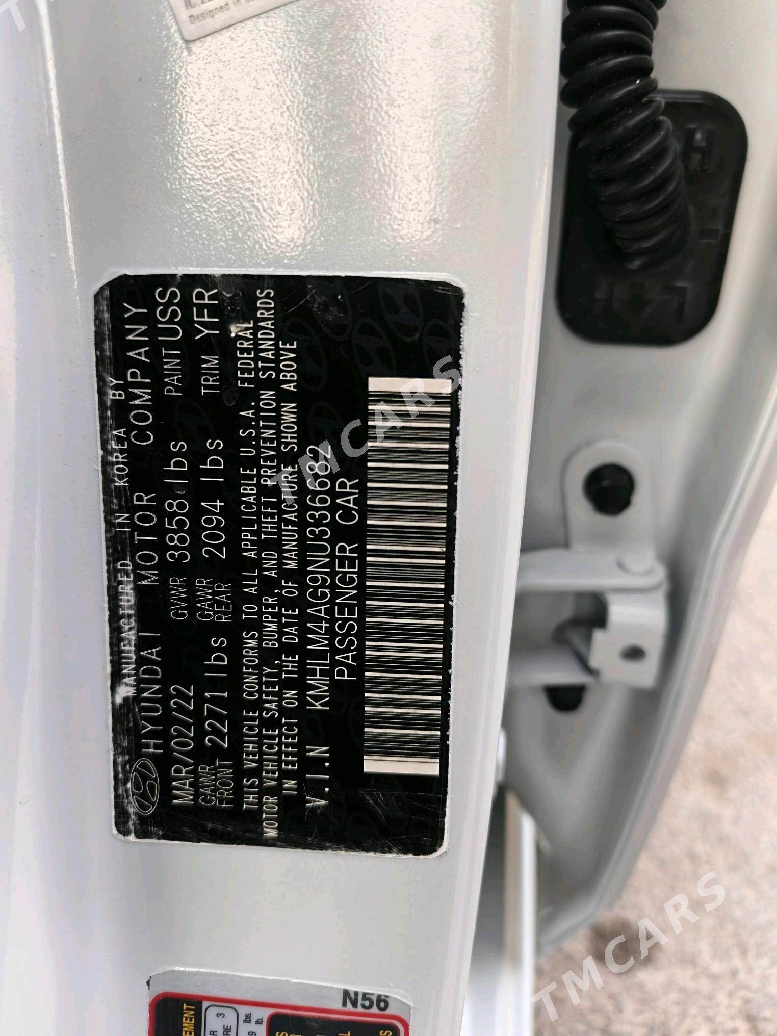 Hyundai Elantra 2022 - 219 000 TMT - Aşgabat - img 6