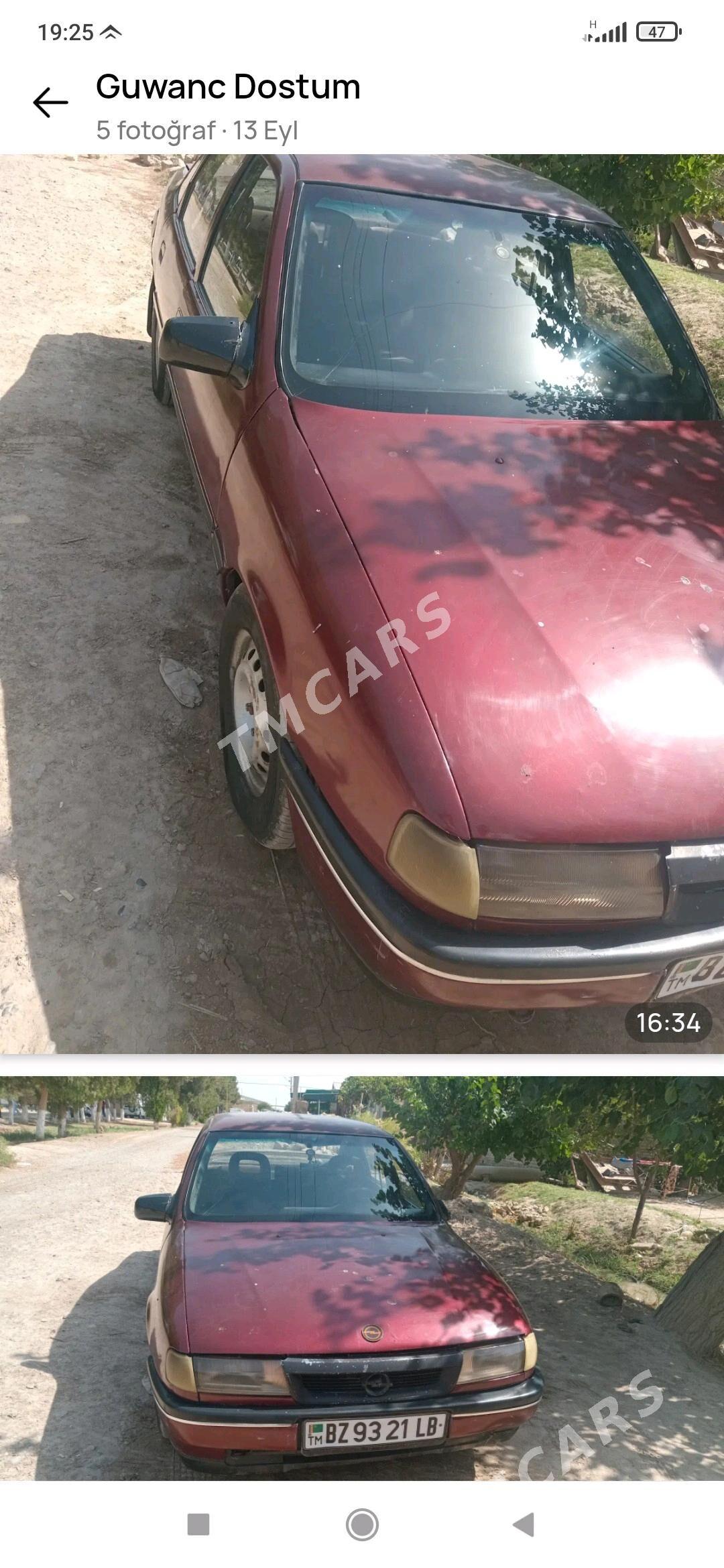 Opel Vectra 1991 - 20 000 TMT - Чарджоу - img 3