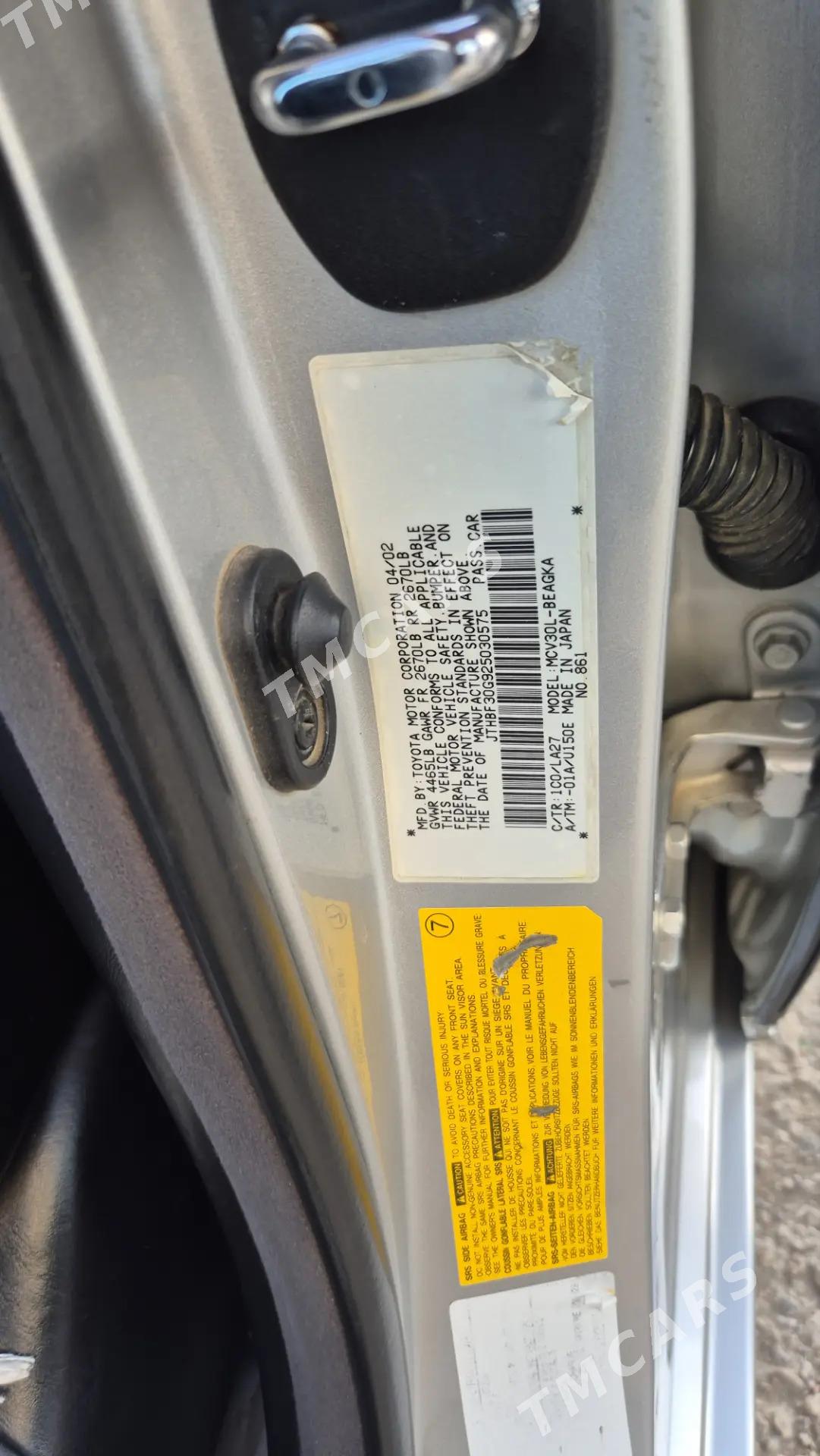 Lexus ES 300 2002 - 195 000 TMT - Balkanabat - img 2