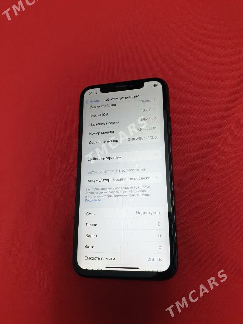 iPhone X 256 gb LL/A - Ашхабад - img 7