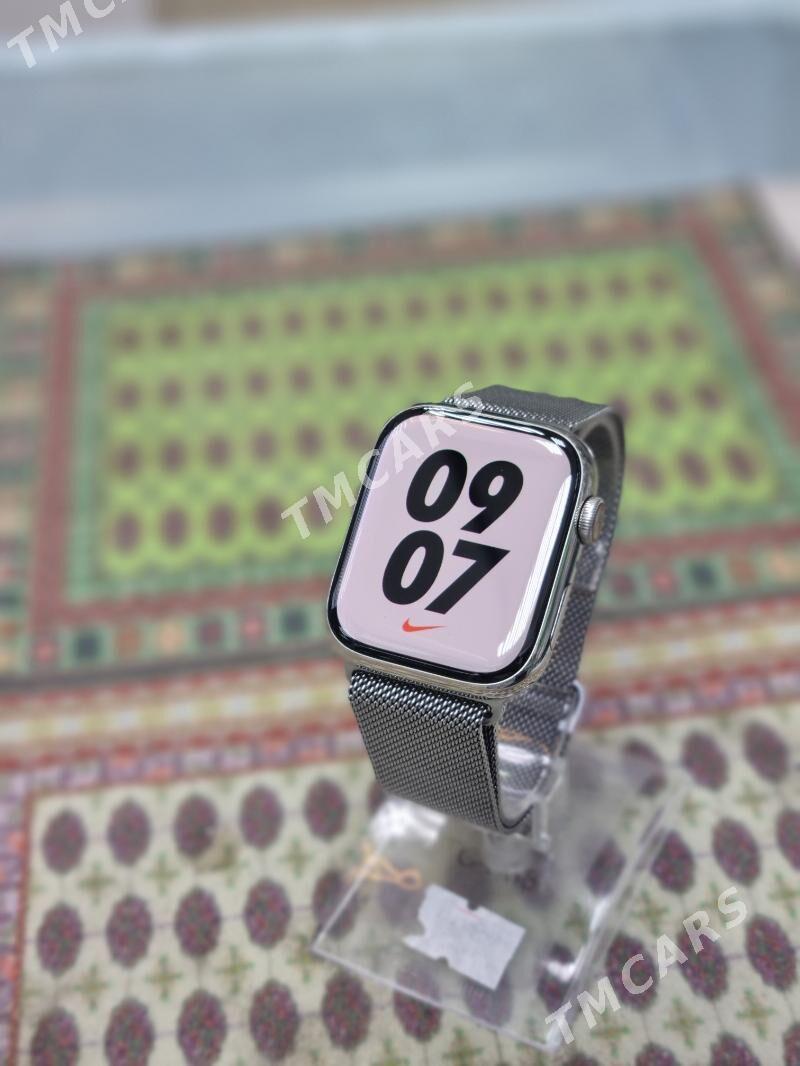 Apple watch 8seria stainless s - Garaşsyzlygyň 15 ýyllygy Söwda Merkezi - img 5
