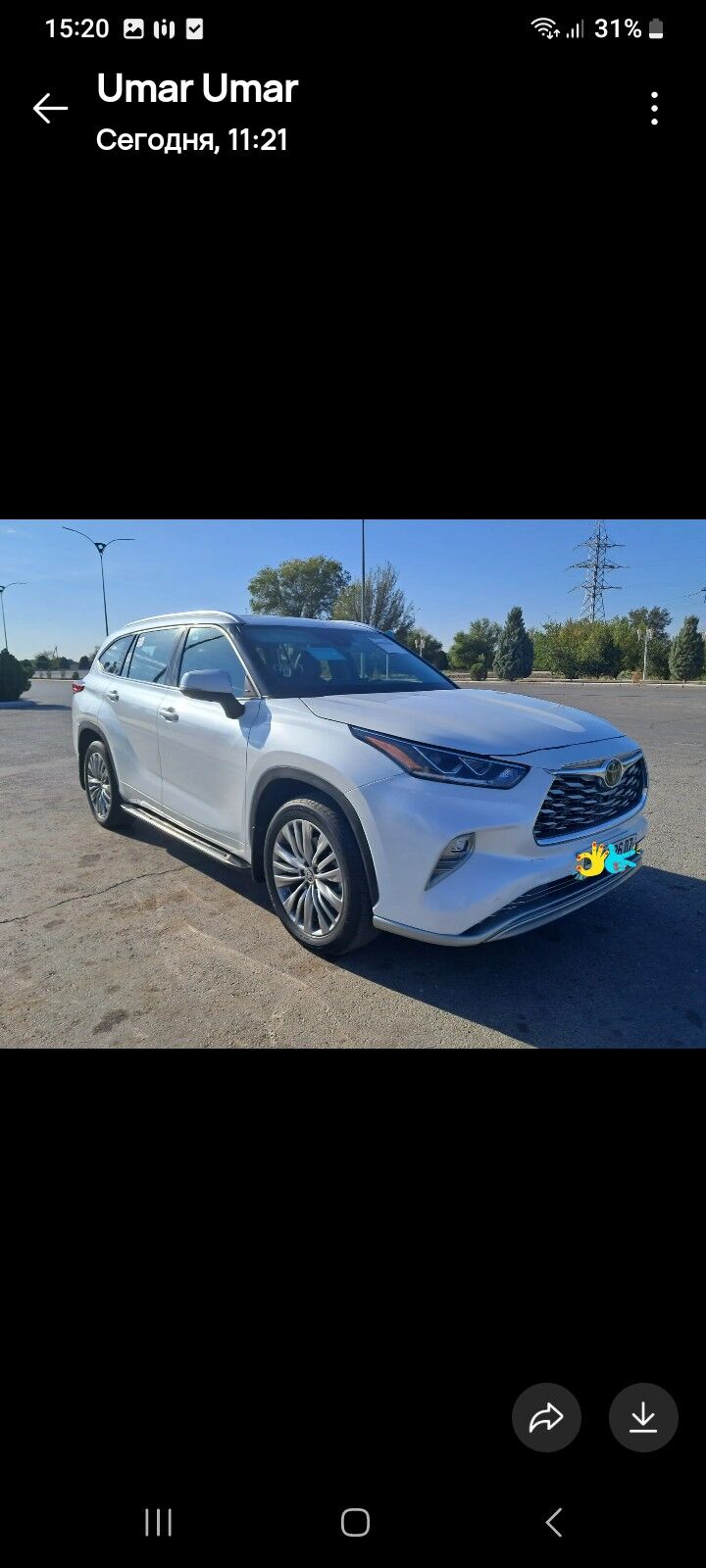 Toyota Highlander 2022 - 675 000 TMT - Daşoguz - img 7