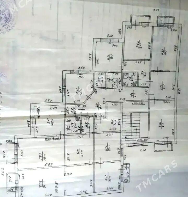 Пентхаус, 10ком, 255м², евро - Ашхабад - img 2