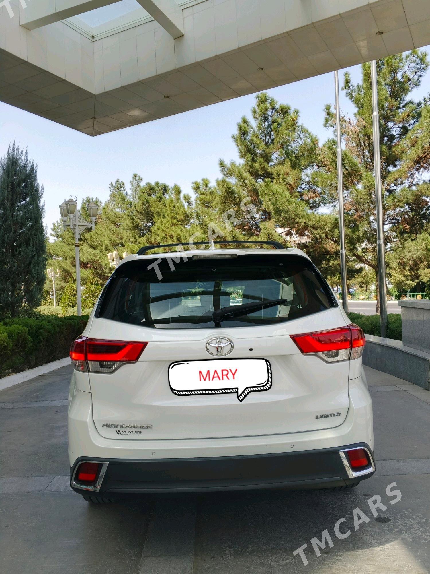 Toyota Highlander 2018 - 600 000 TMT - Мары - img 6