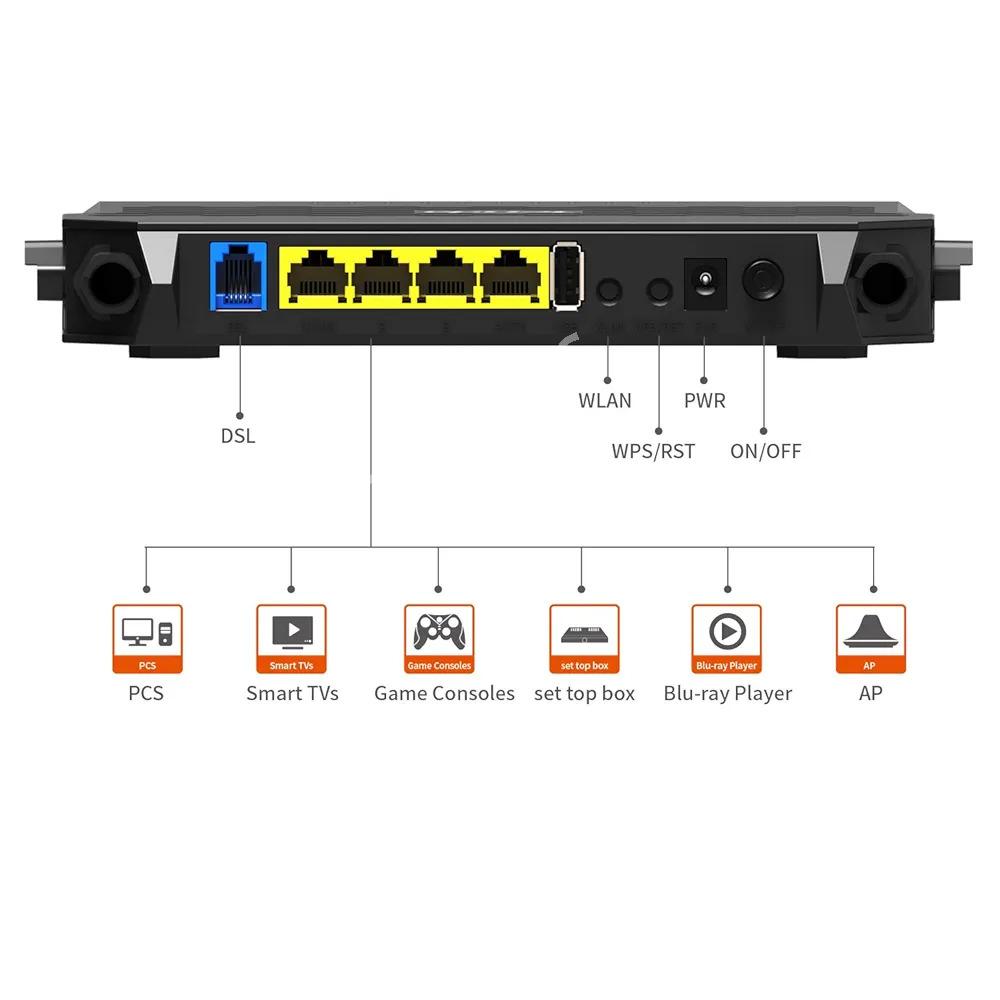 Wi-Fi роутер Tenda D305 б/у - Hitrowka - img 3