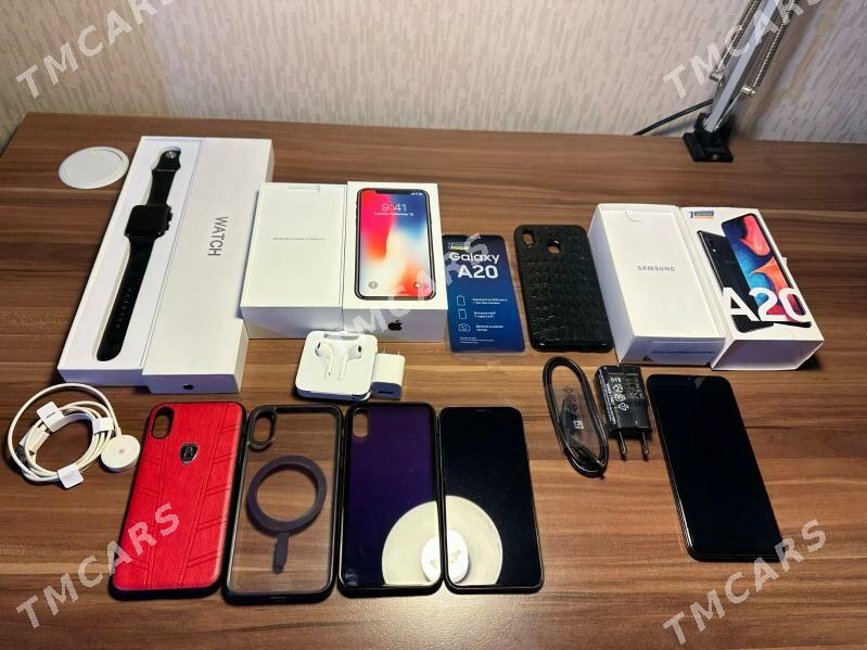 IPHONE X 64 GB: SAMSUNG A20 32 - Aşgabat - img 9