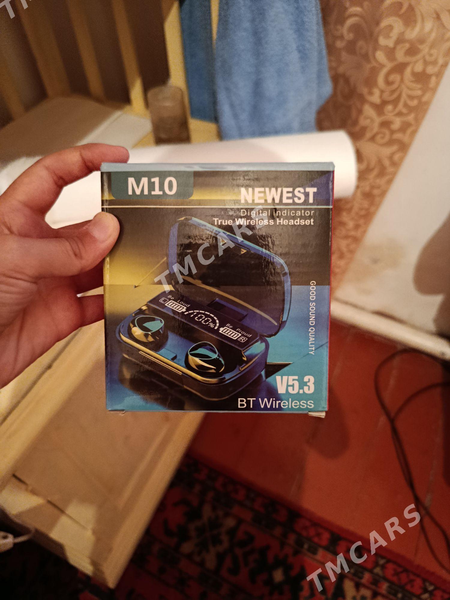 M10 NEWEST.  V5.3 BT Wireless - Ýolöten - img 6