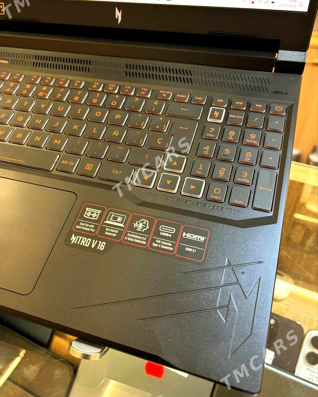 Nitro V16/RTX 5060/16GB RAM - Aşgabat - img 4