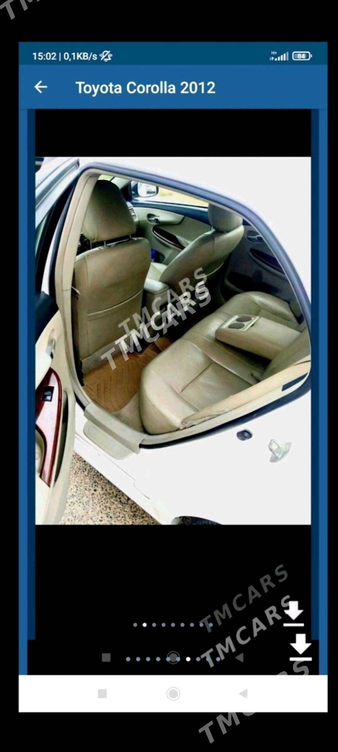 Toyota Corolla 2012 - 180 000 TMT - Мары - img 2