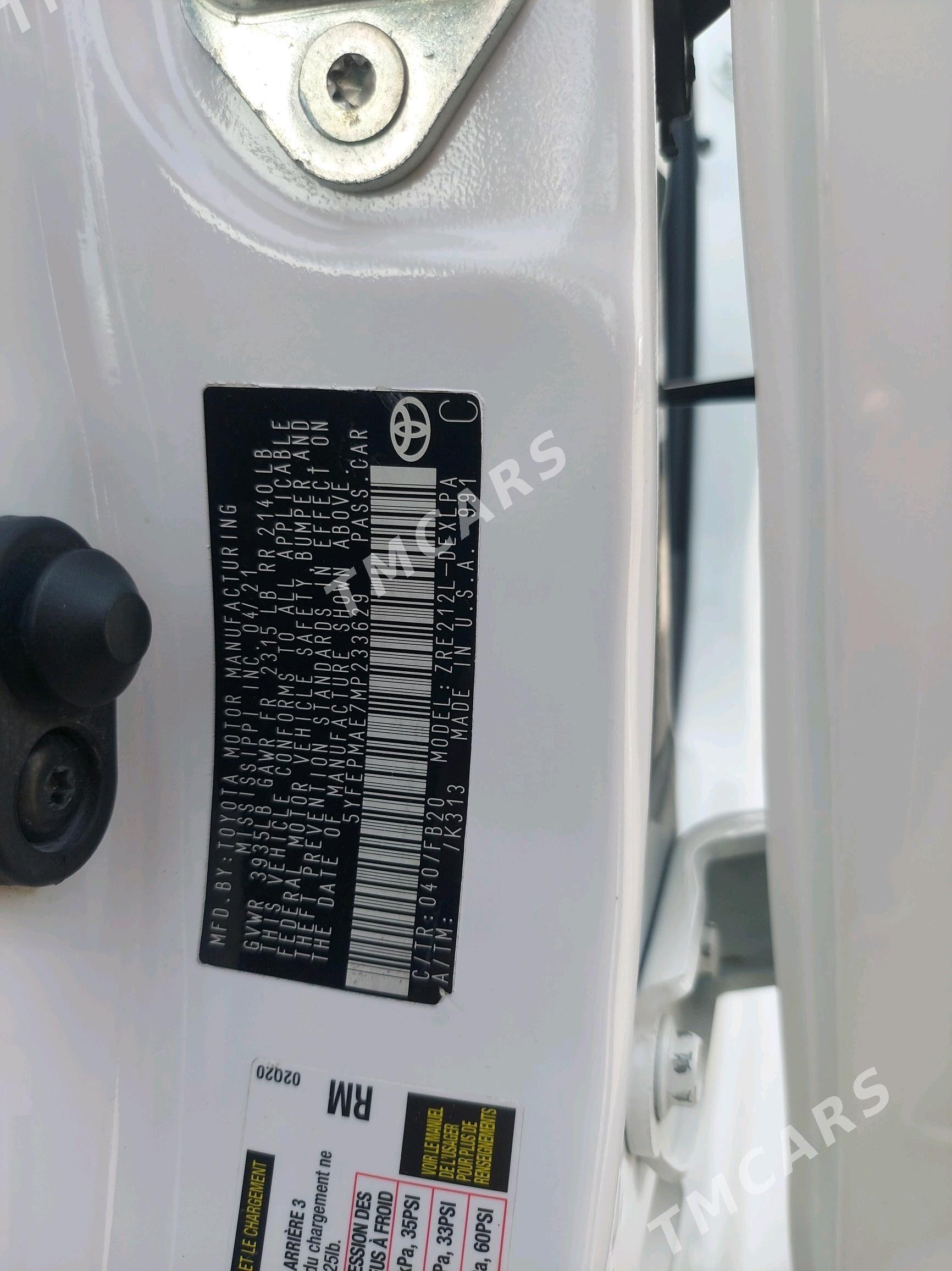 Toyota Corolla 2020 - 240 000 TMT - Aşgabat - img 4