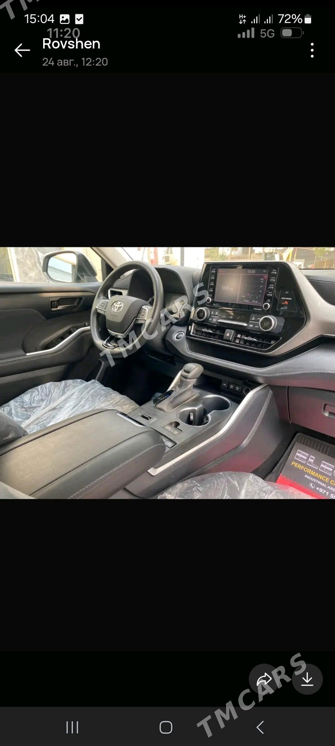 Toyota Highlander 2020 - 460 000 TMT - Dänew - img 7