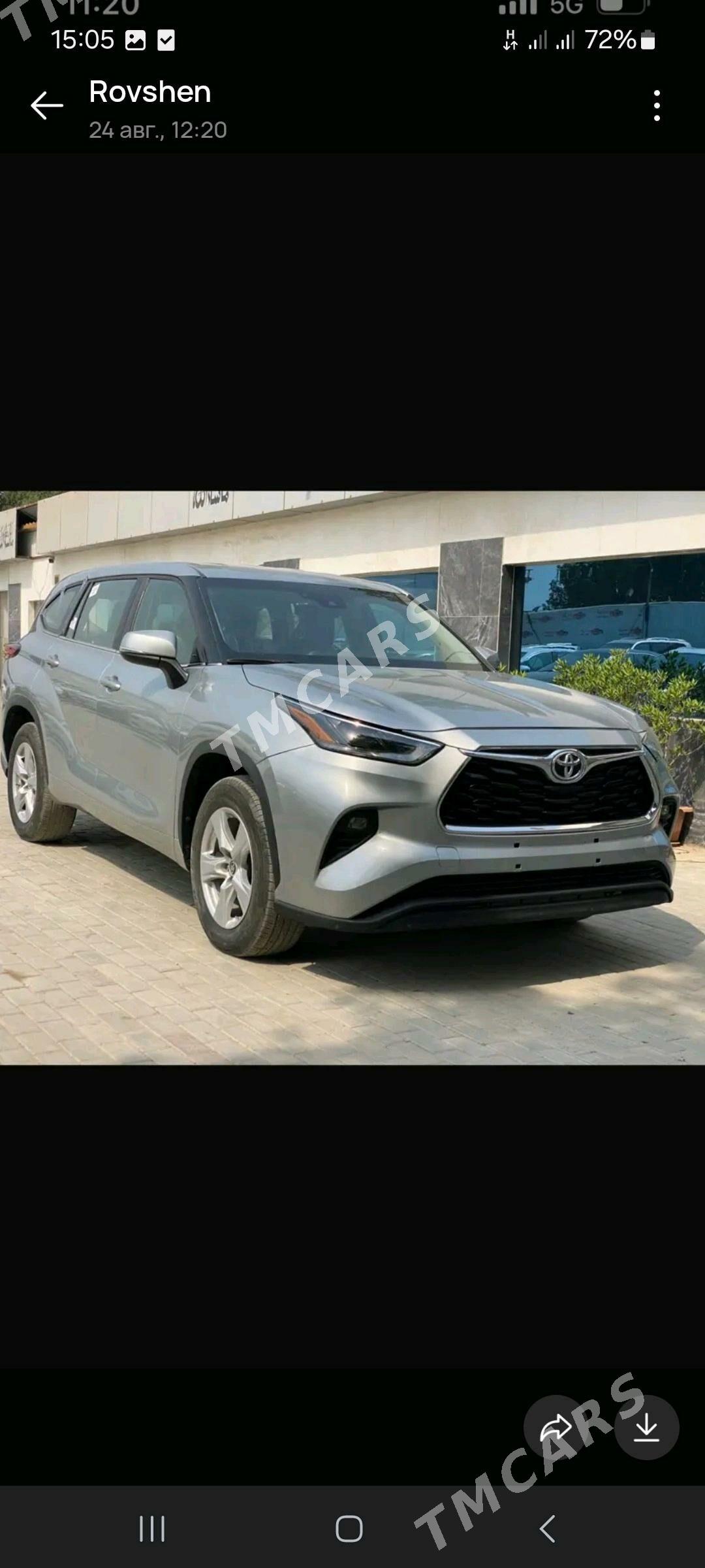 Toyota Highlander 2020 - 460 000 TMT - Dänew - img 3