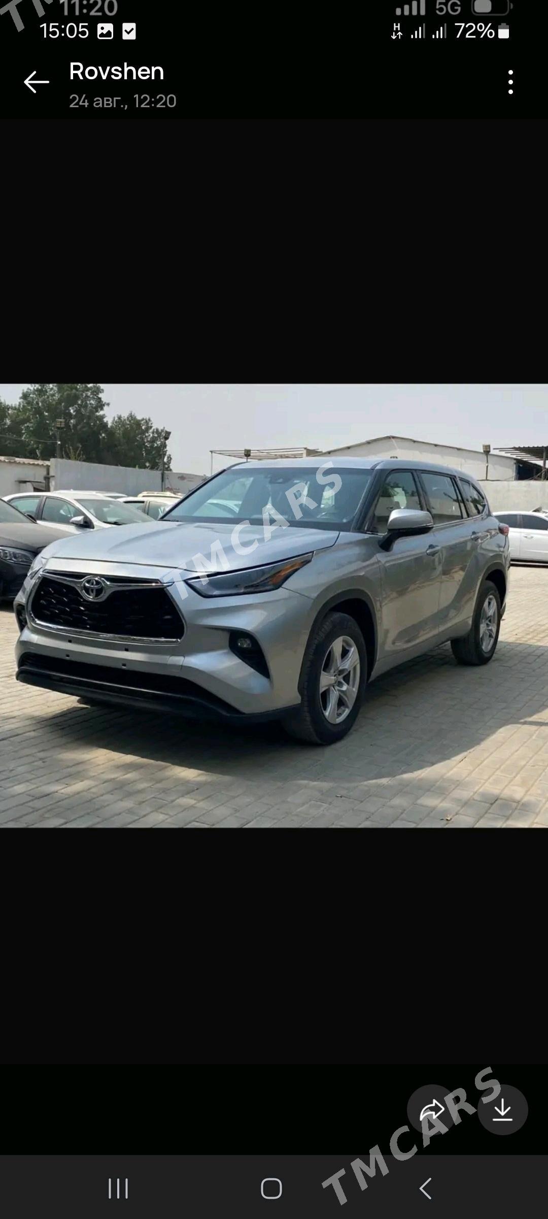 Toyota Highlander 2020 - 460 000 TMT - Dänew - img 2
