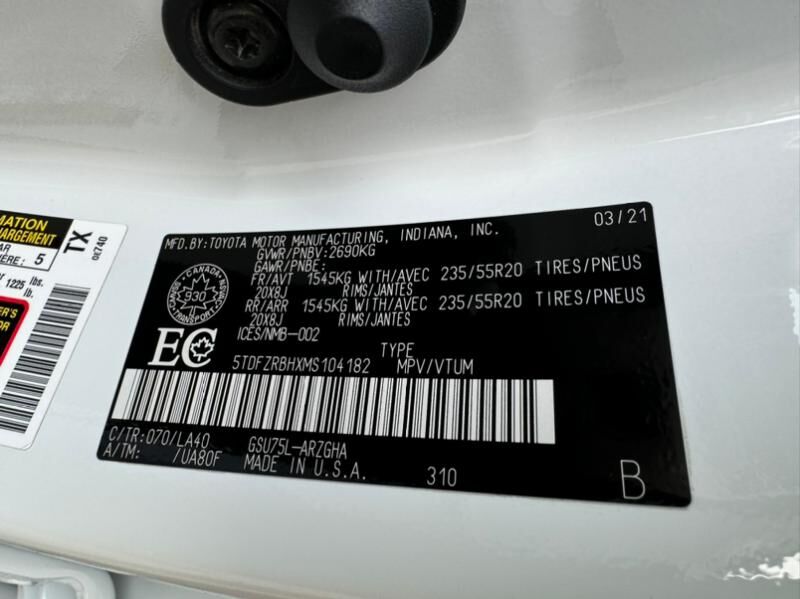 Toyota Highlander 2021 - 793 000 TMT - Aşgabat - img 9