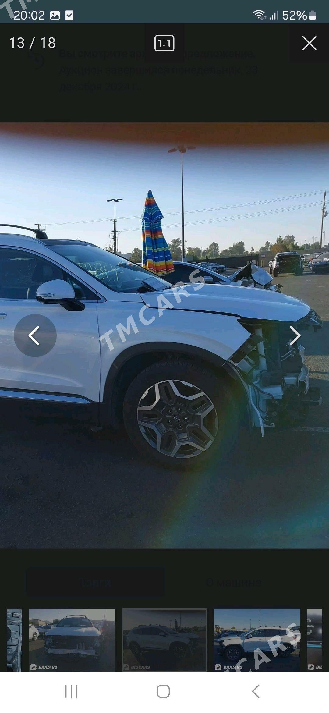 Hyundai Santa Fe 2022 - 445 000 TMT - Aşgabat - img 3