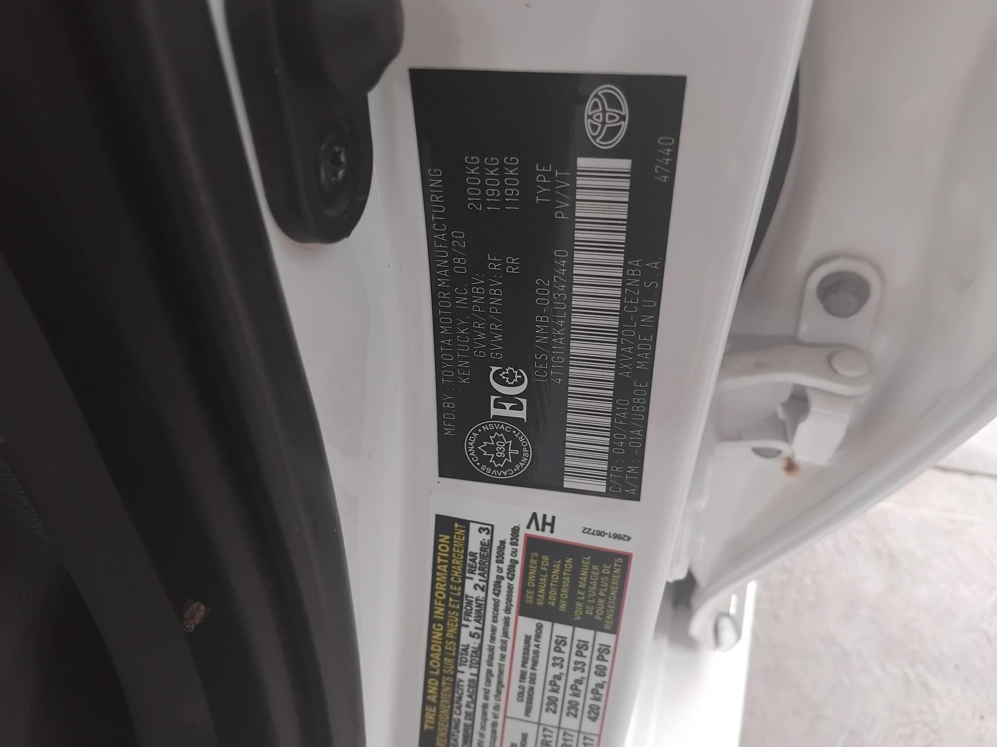 Toyota Camry 2020 - 285 000 TMT - Ашхабад - img 5