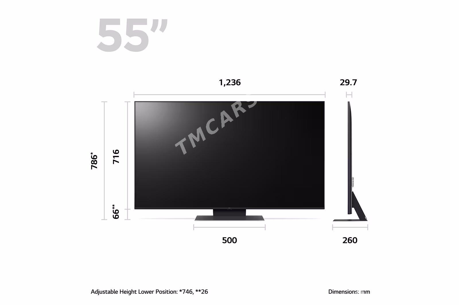 LG UR91 55 inch 4K Smart UHDT - Daşoguz - img 7