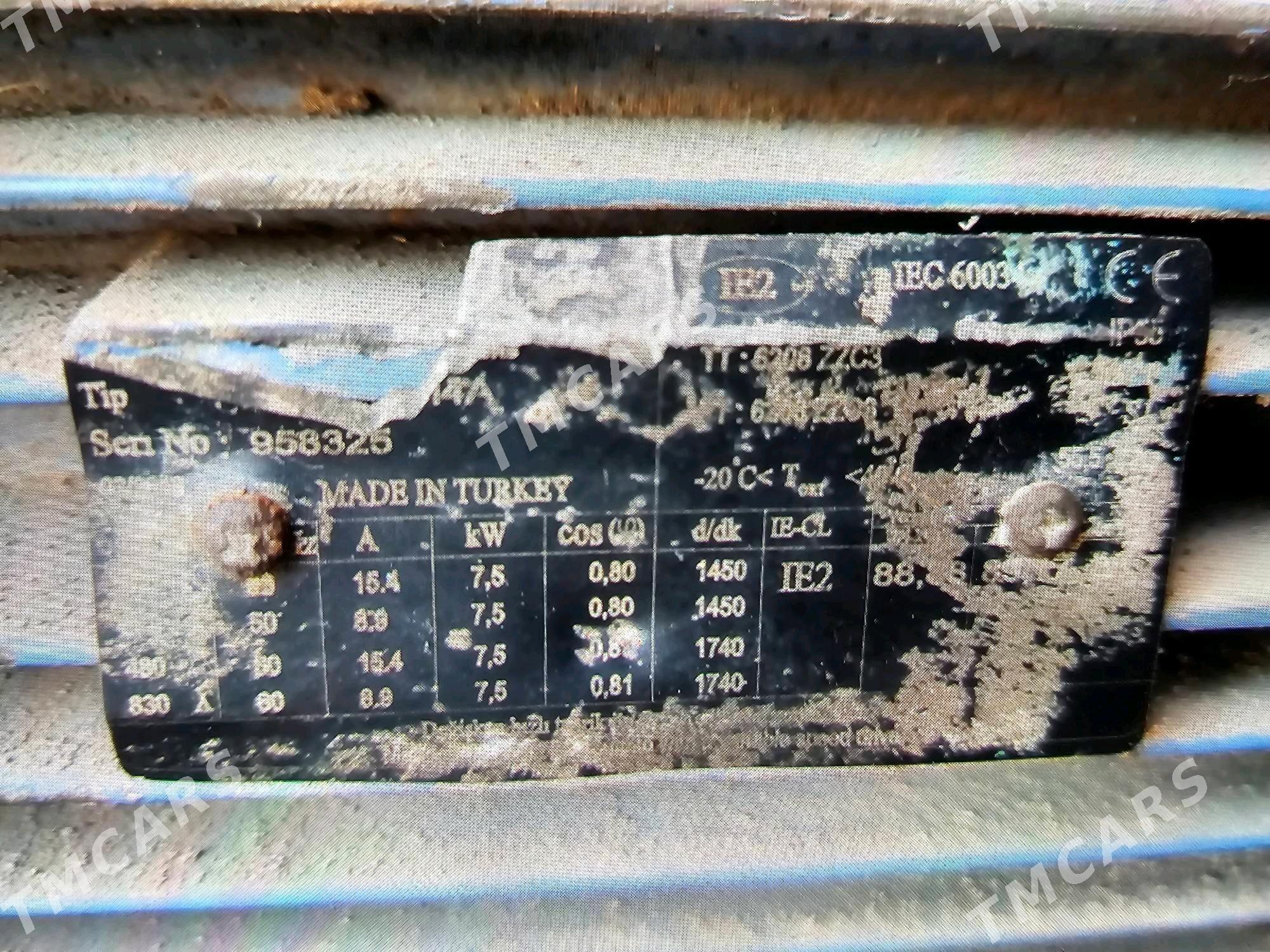 7.5kw turkinki 1.500 oborot - Ашхабад - img 2