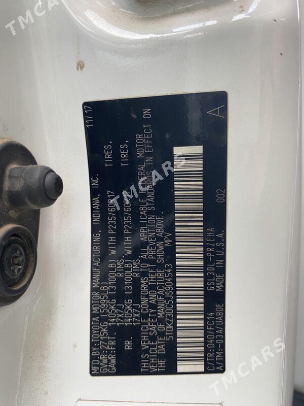 Toyota Sienna 2019 - 410 000 TMT - Aşgabat - img 7