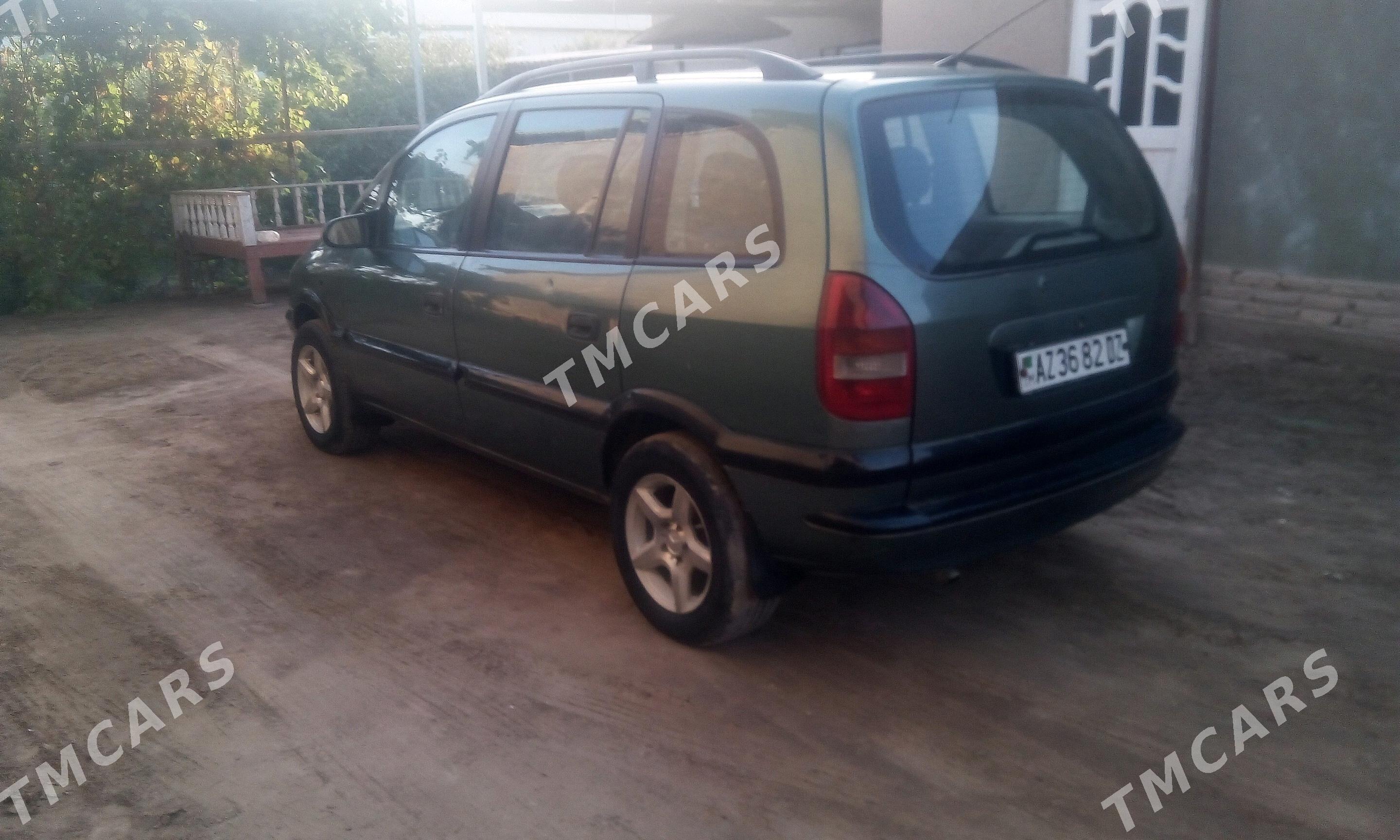 Opel Zafira 1999 - 64 000 TMT - Гурбансолтан Едже - img 3
