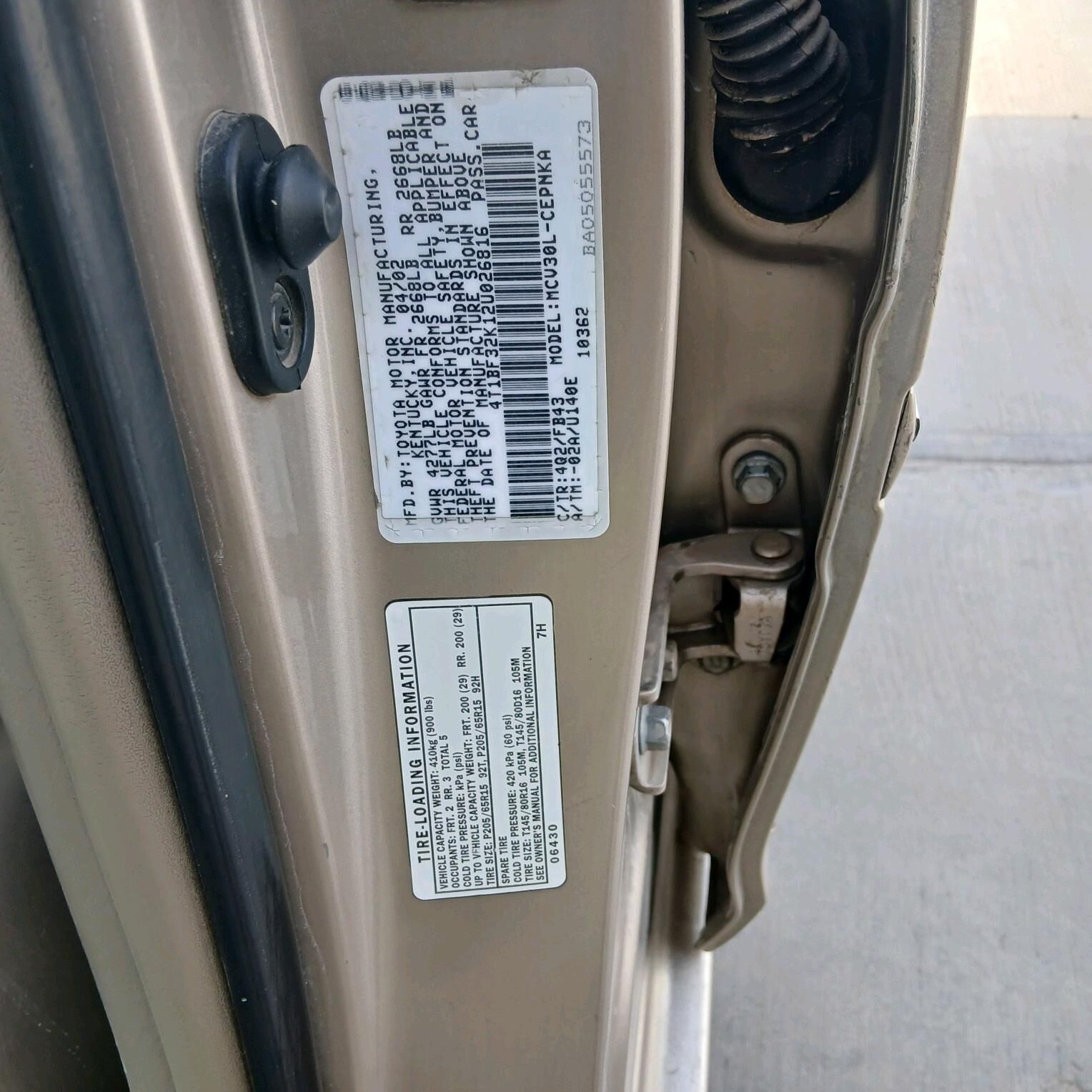Toyota Camry 2002 - 185 000 TMT - Теджен - img 9