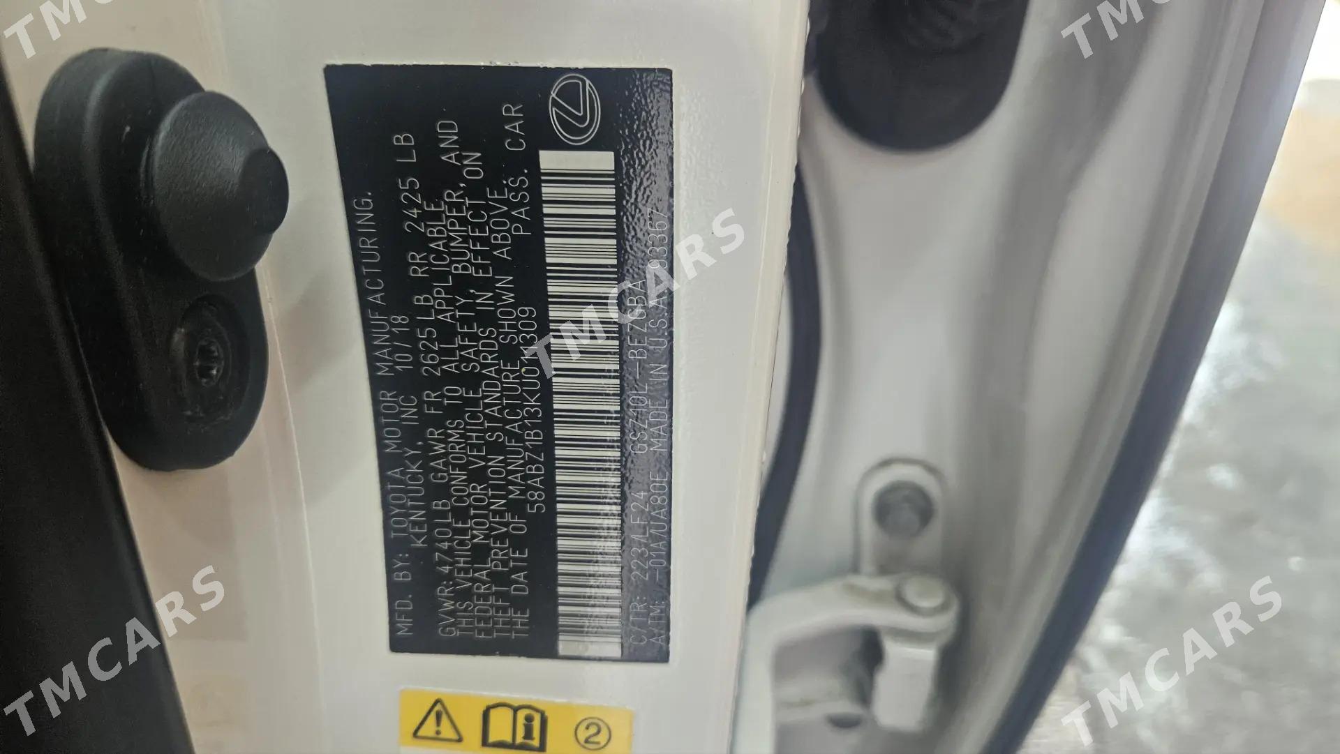Lexus ES 350 2019 - 520 000 TMT - Мары - img 2