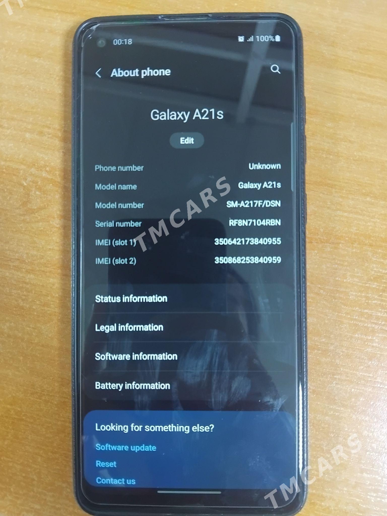 Samsung Galaxy A21s - Ашхабад - img 3