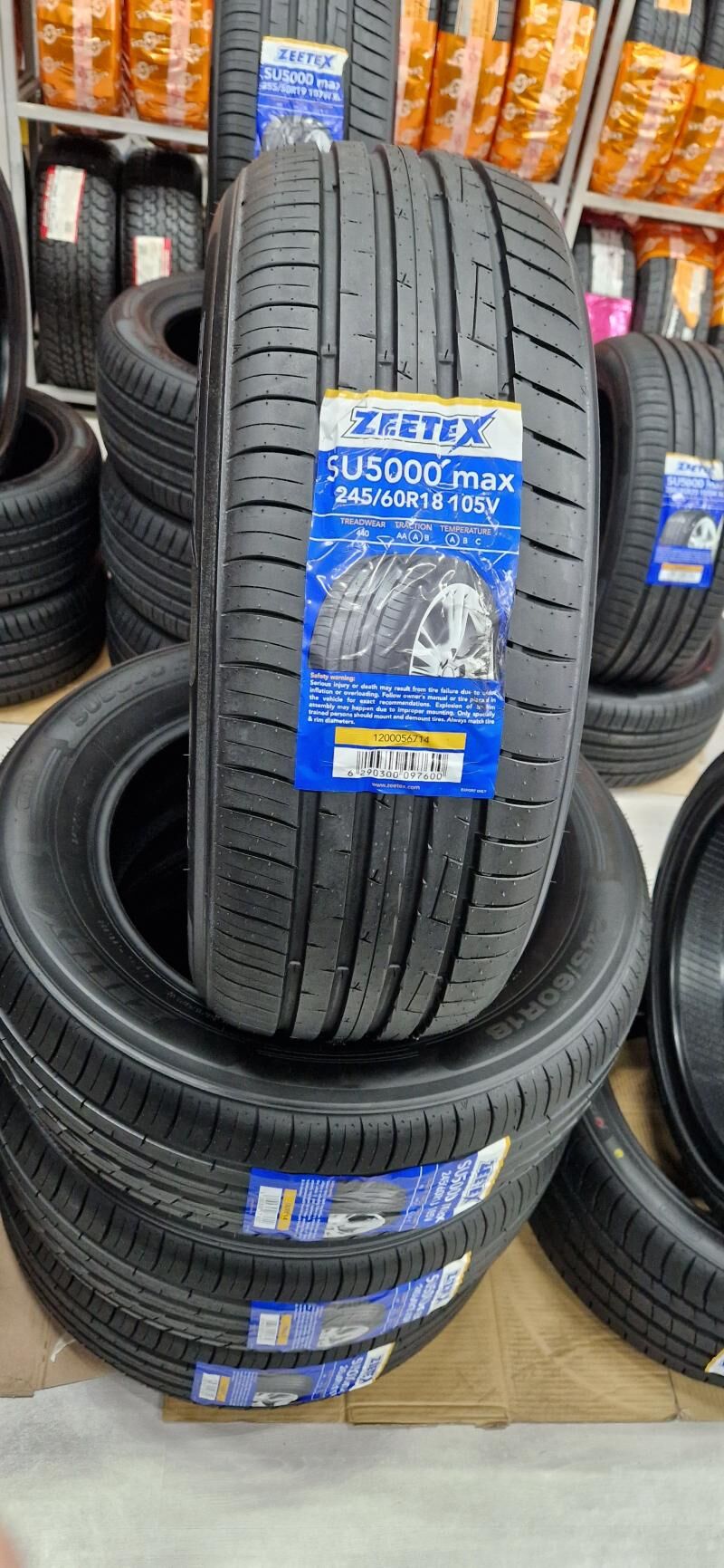 TEKER ZEETEX 245/60/18 2025Ý ✅ - Гаудан "В" - img 2