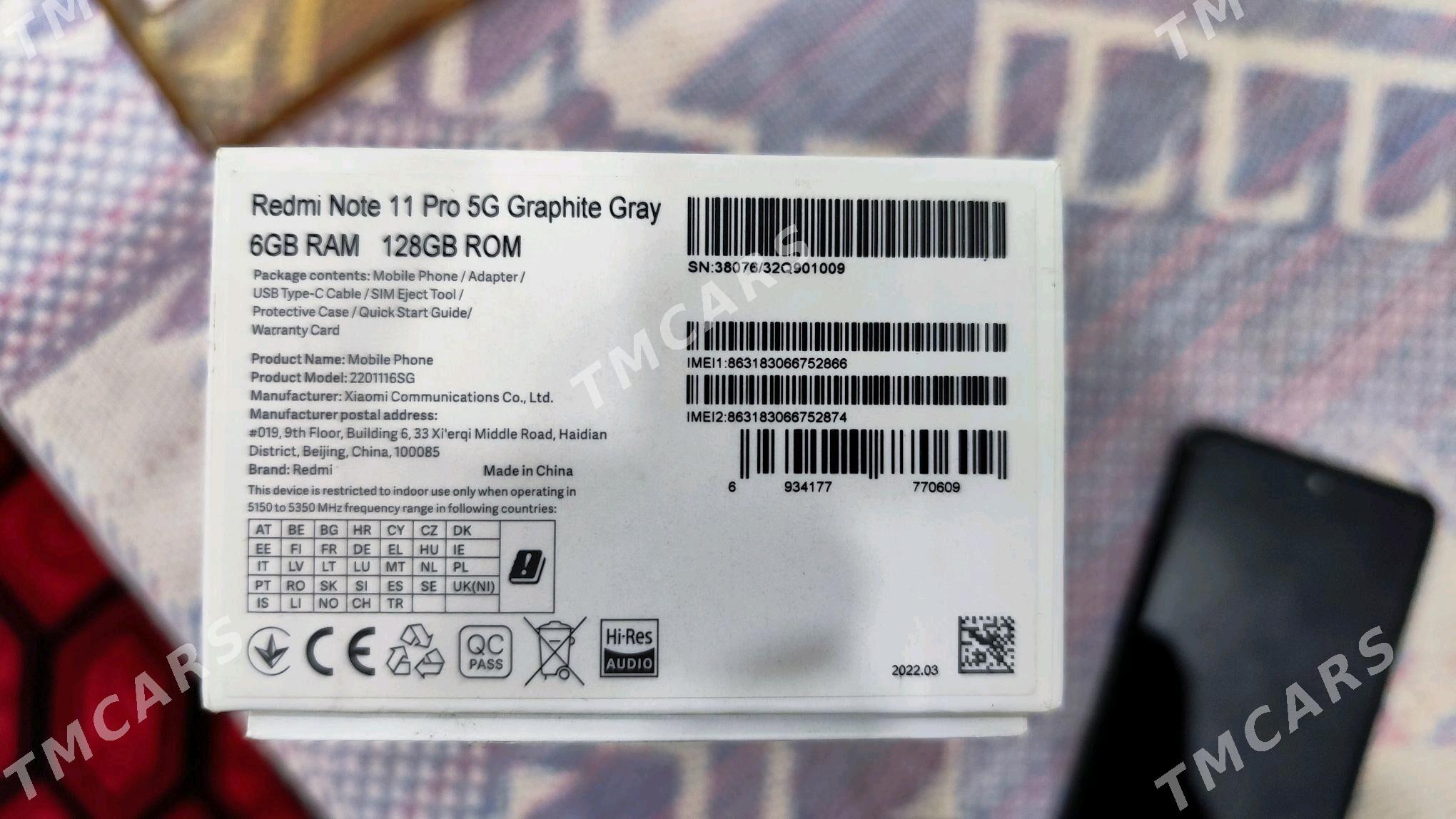 redmi note 11 pro 5g - Губадаг - img 4