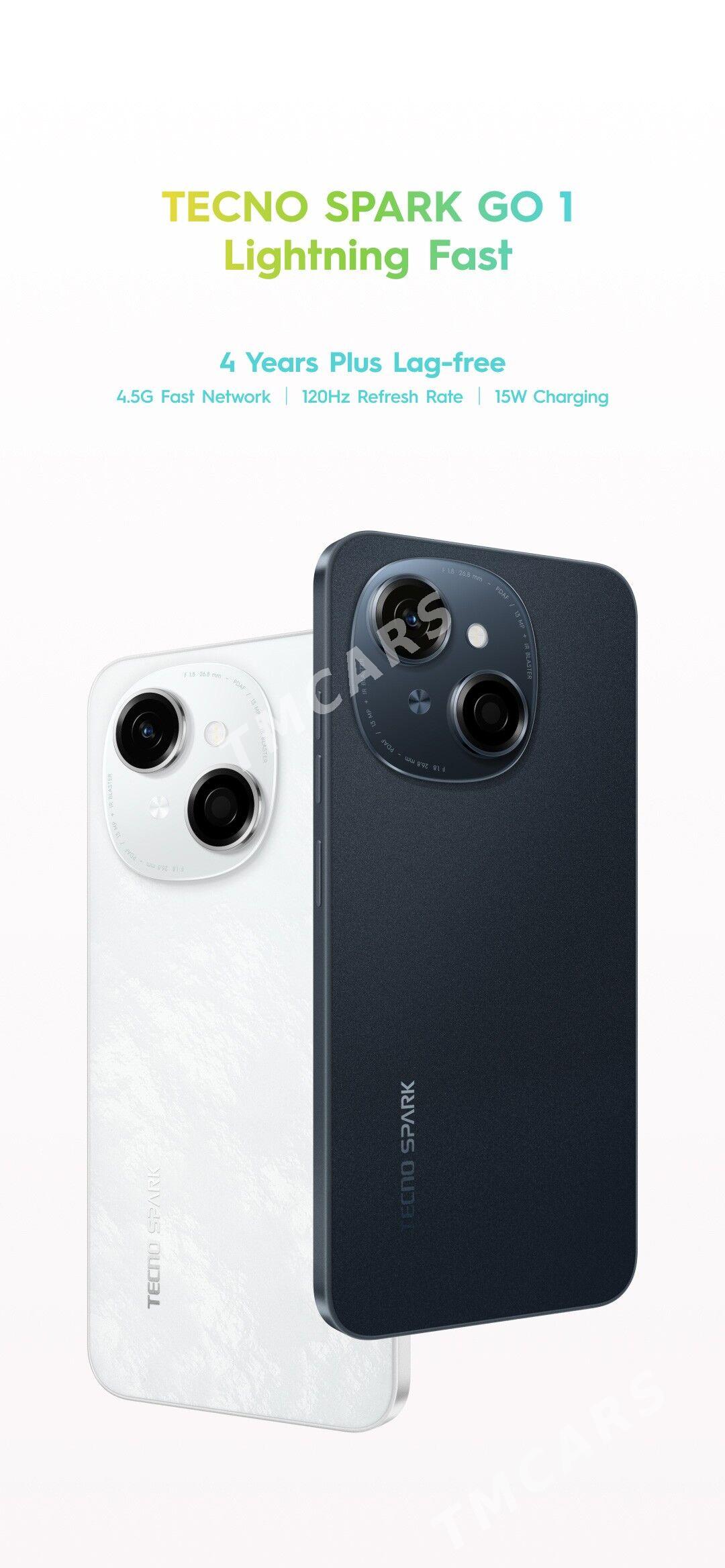 Mobil telefon Tecno Spark Go1 - Daşoguz - img 3