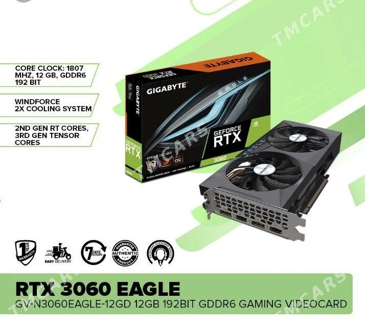 RTX3060 12GB Videokart Видео - Aşgabat - img 1