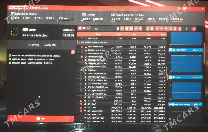 RTX3060 12GB Videokart Видео - Aşgabat - img 3