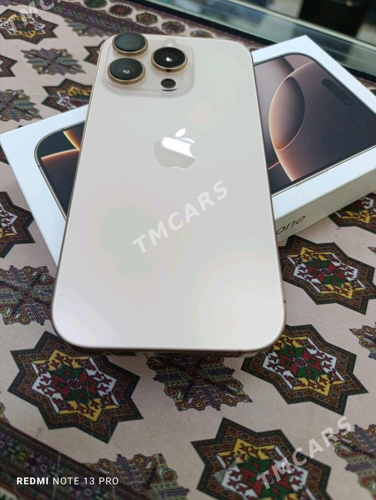 iphone 16pro 256GB - Aşgabat - img 1