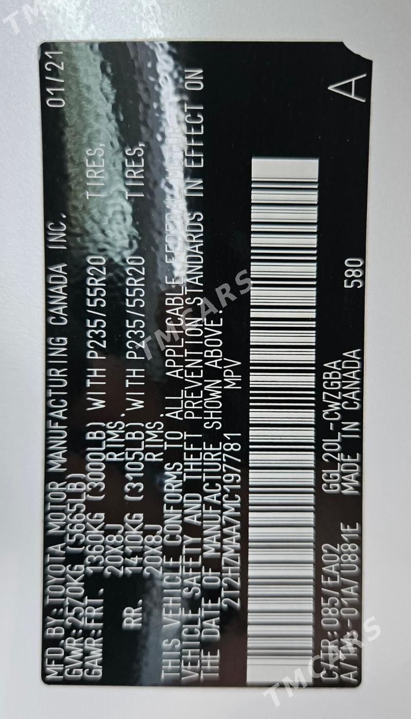 Lexus RX 350 2021 - 609 000 TMT - Мары - img 7
