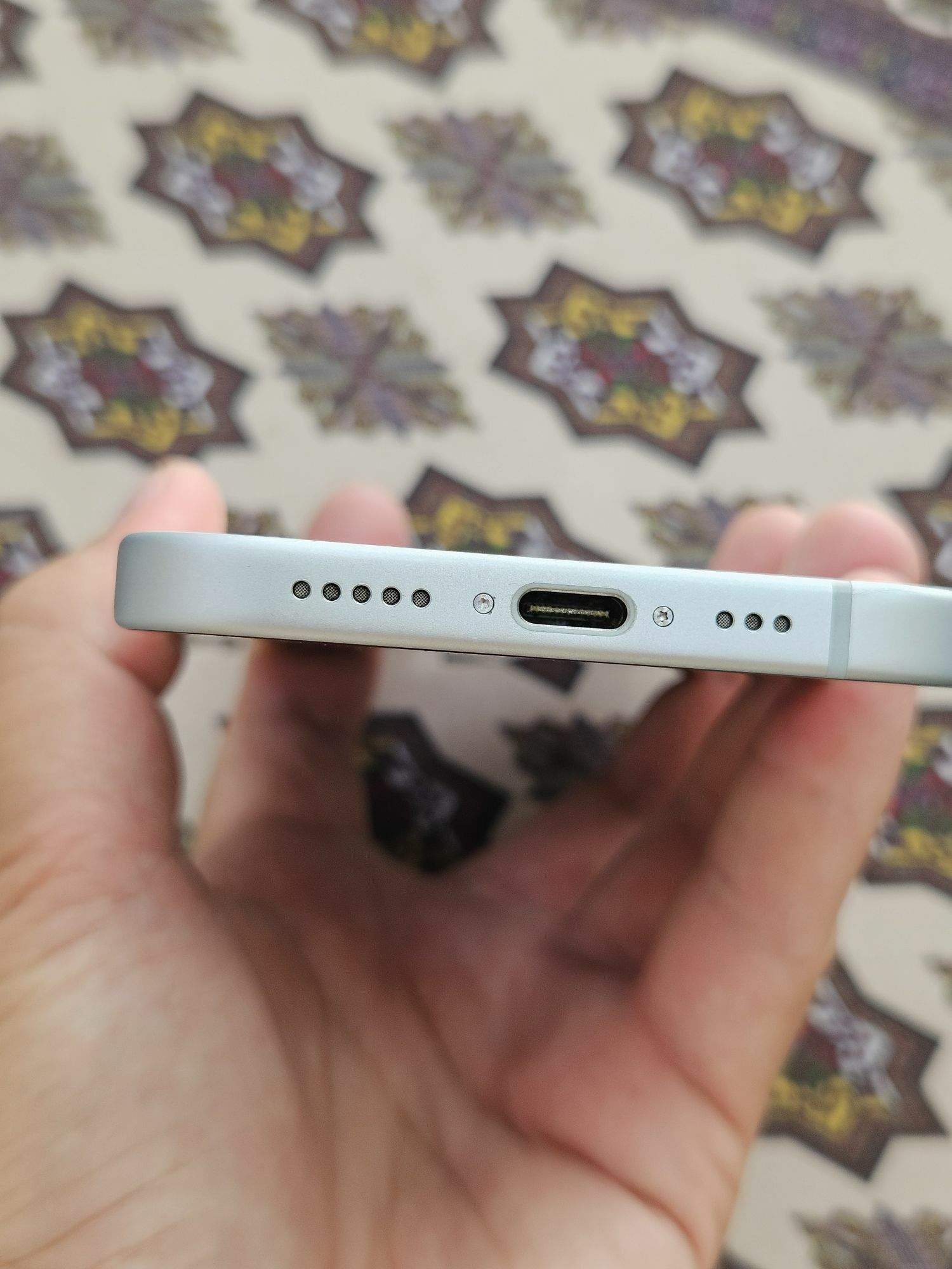 iphone 15 blue 91% 128gb 2sim - Ашхабад - img 3