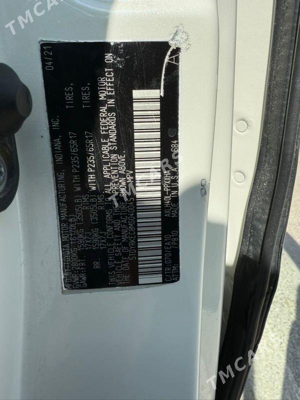 Toyota Sienna 2021 - 520 000 TMT - Ашхабад - img 4