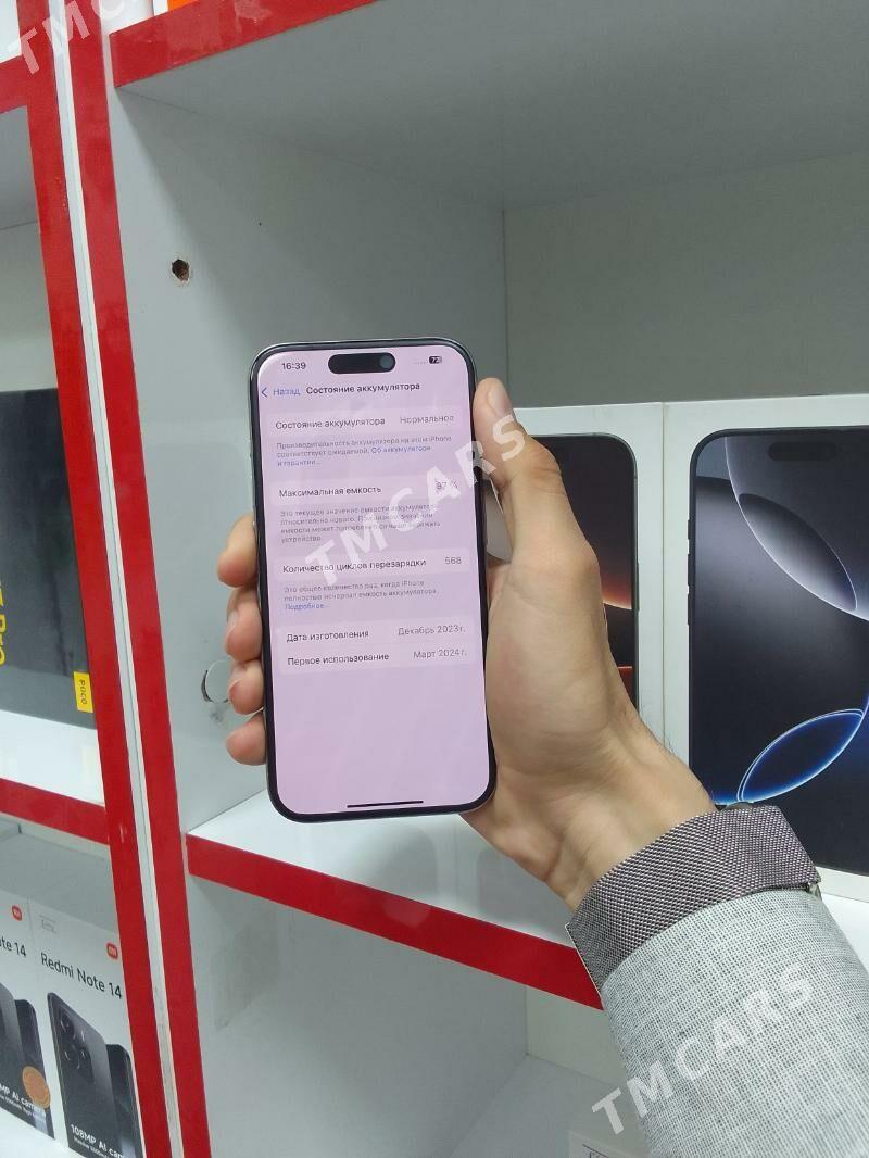 iphone 15pro - Ашхабад - img 1