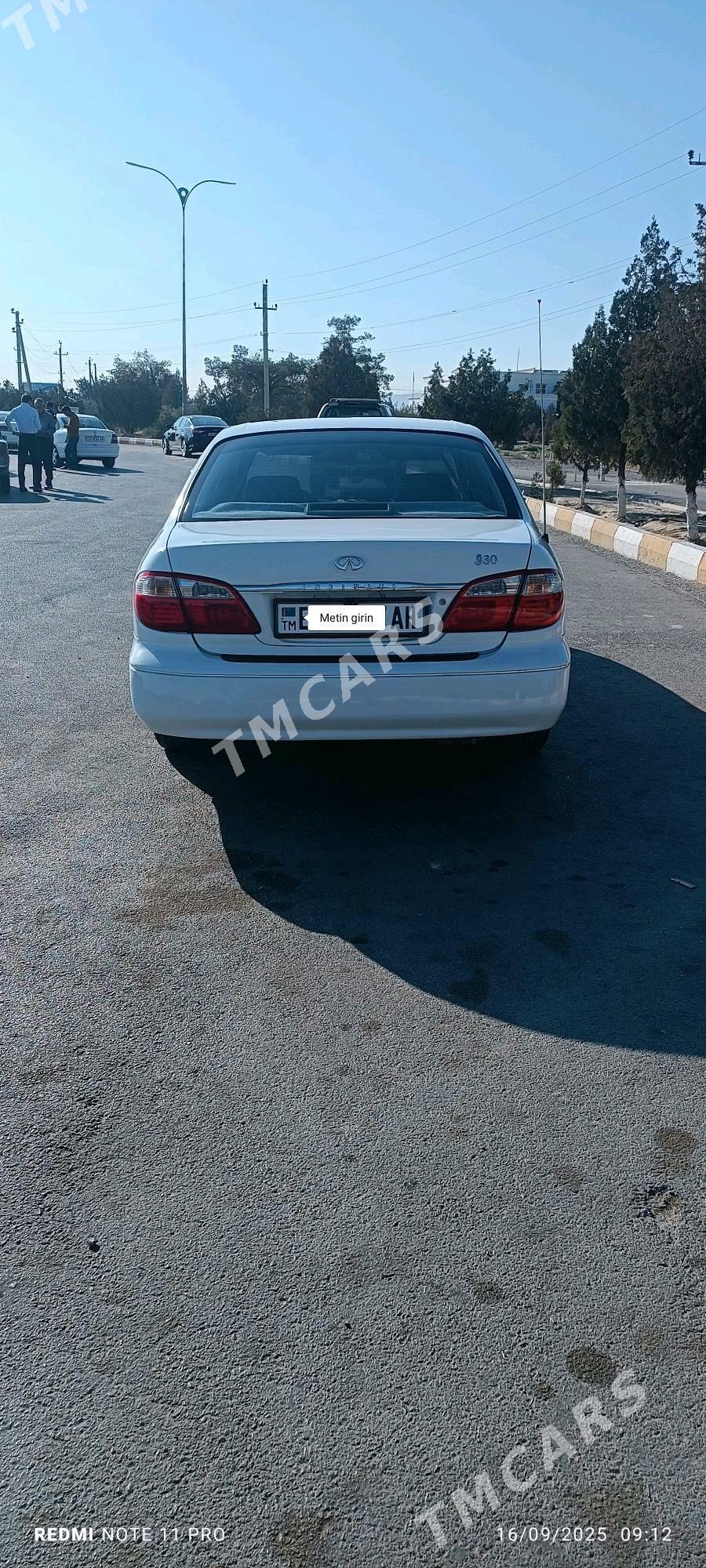 Infiniti I30 2000 - 80 000 TMT - Бахарден - img 2