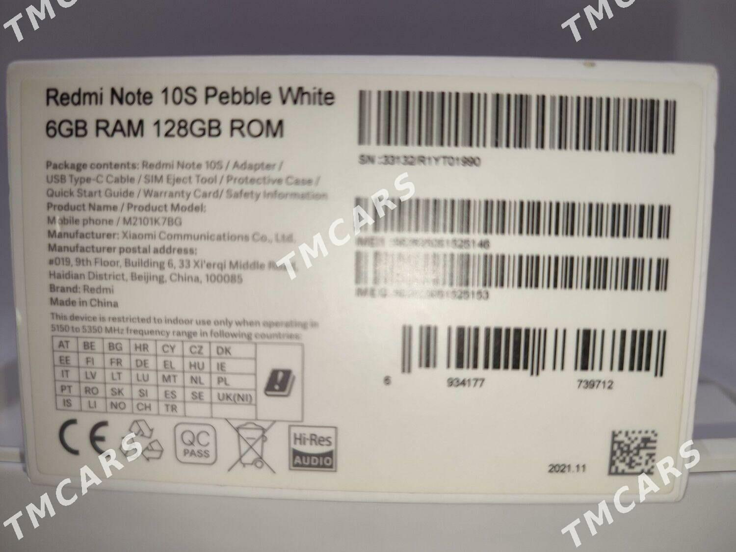 REDMİ NOT10S 6/128 GLOB. CHINA - Parahat 7 - img 7